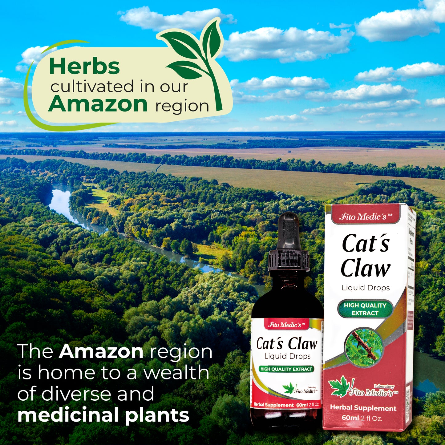 Cat´s Claw Drops Extract 60ml Ultra High Absorption