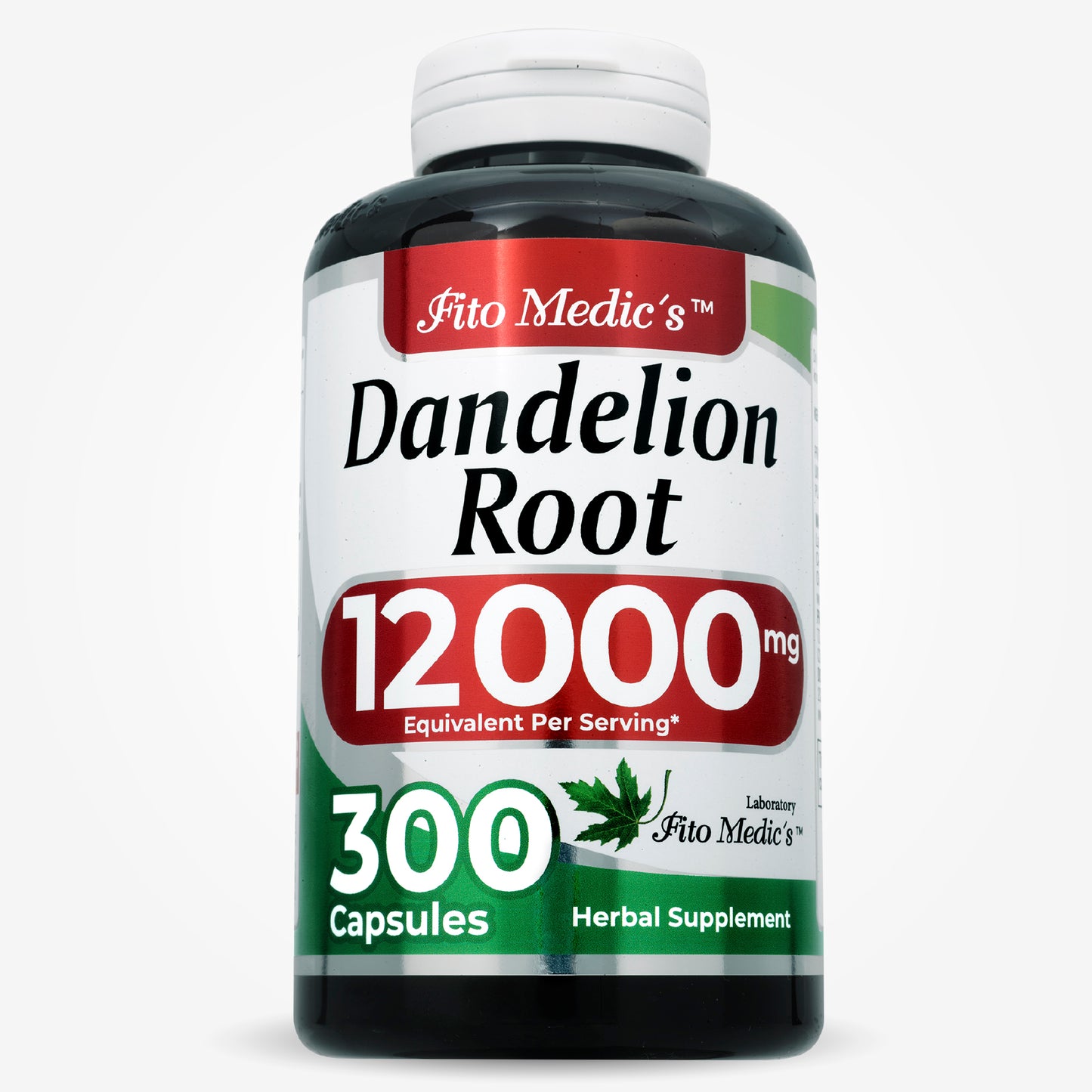 Dandelion Root - 300 Capsules - Concentrated Extract - Highly Absorbable Herbal Supplement