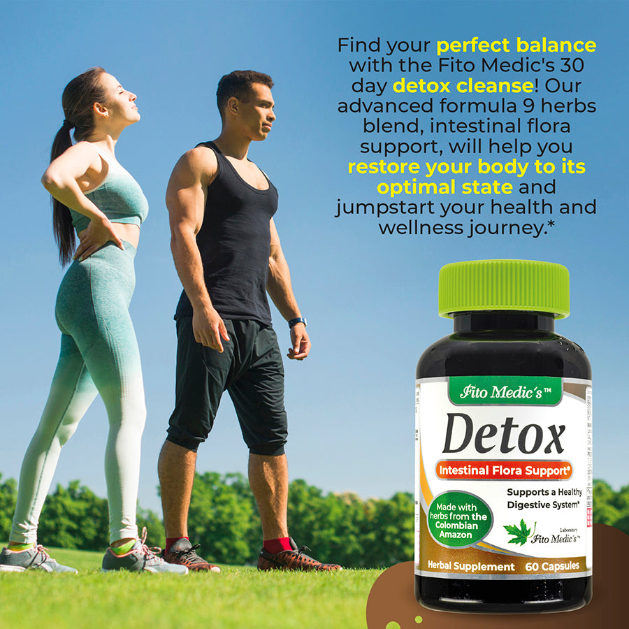 Detox Cleanse - 60 capsules - Ultra High Absorption