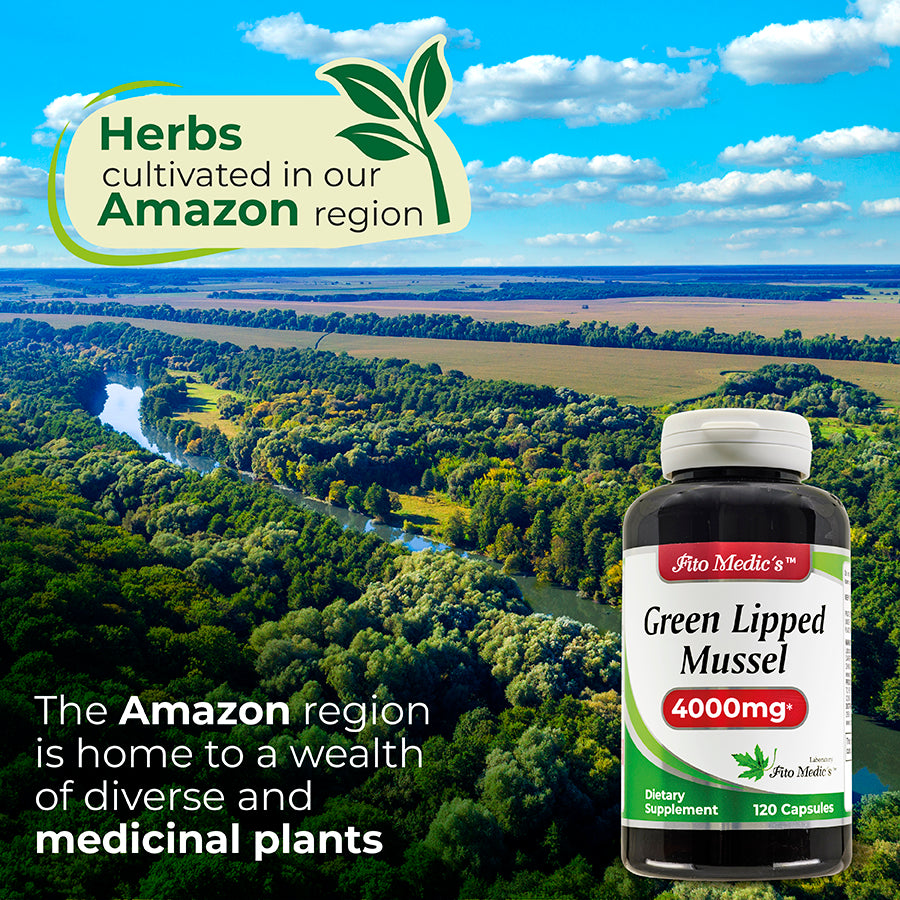 Green Lipped Mussel Extract 120 Capsules - Ultra High Absorption