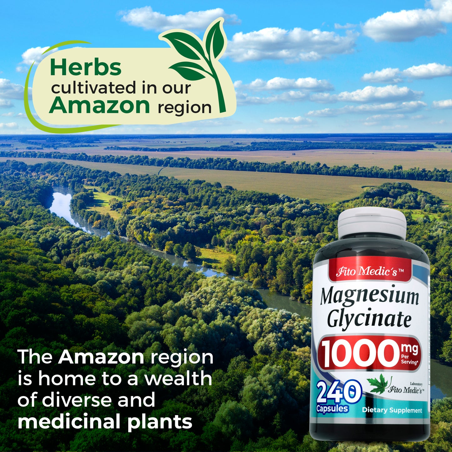 Magnesium glycinate | 1000 mg