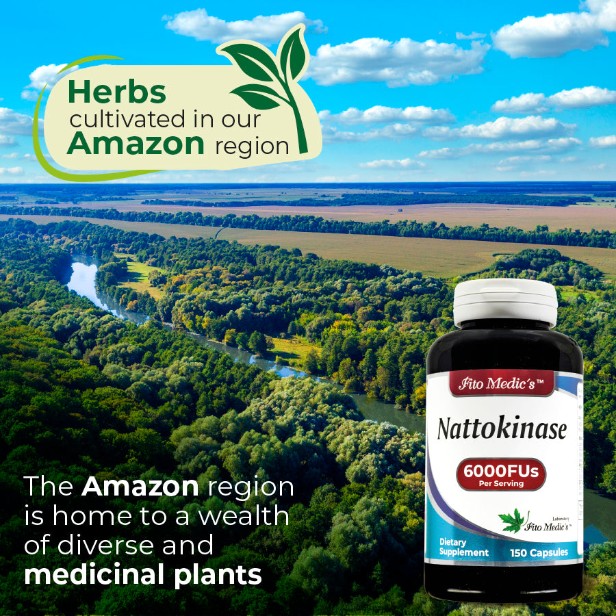 Nattokinase - 6000 FU - 150 Capsules - Ultra High Absorption