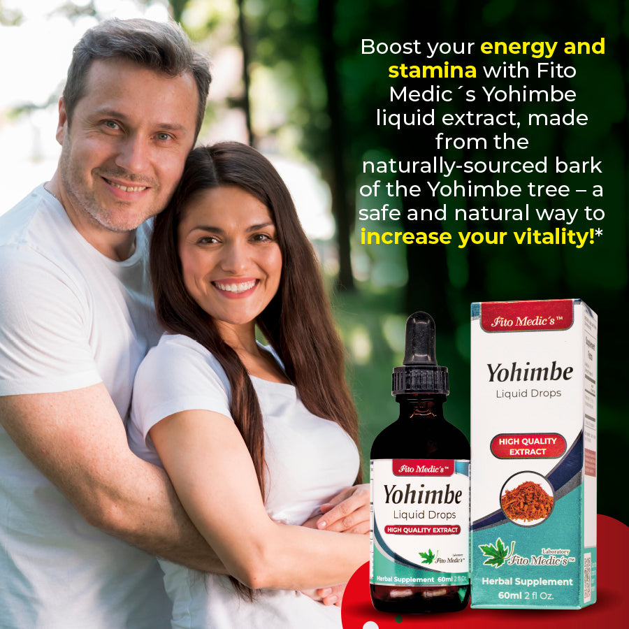 Yohimbe Drops Extract 60ml Ultra High Absorption