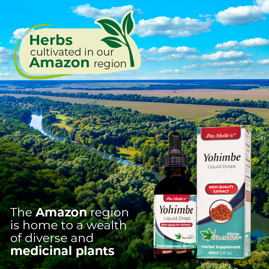 Yohimbe Drops Extract 60ml Ultra High Absorption