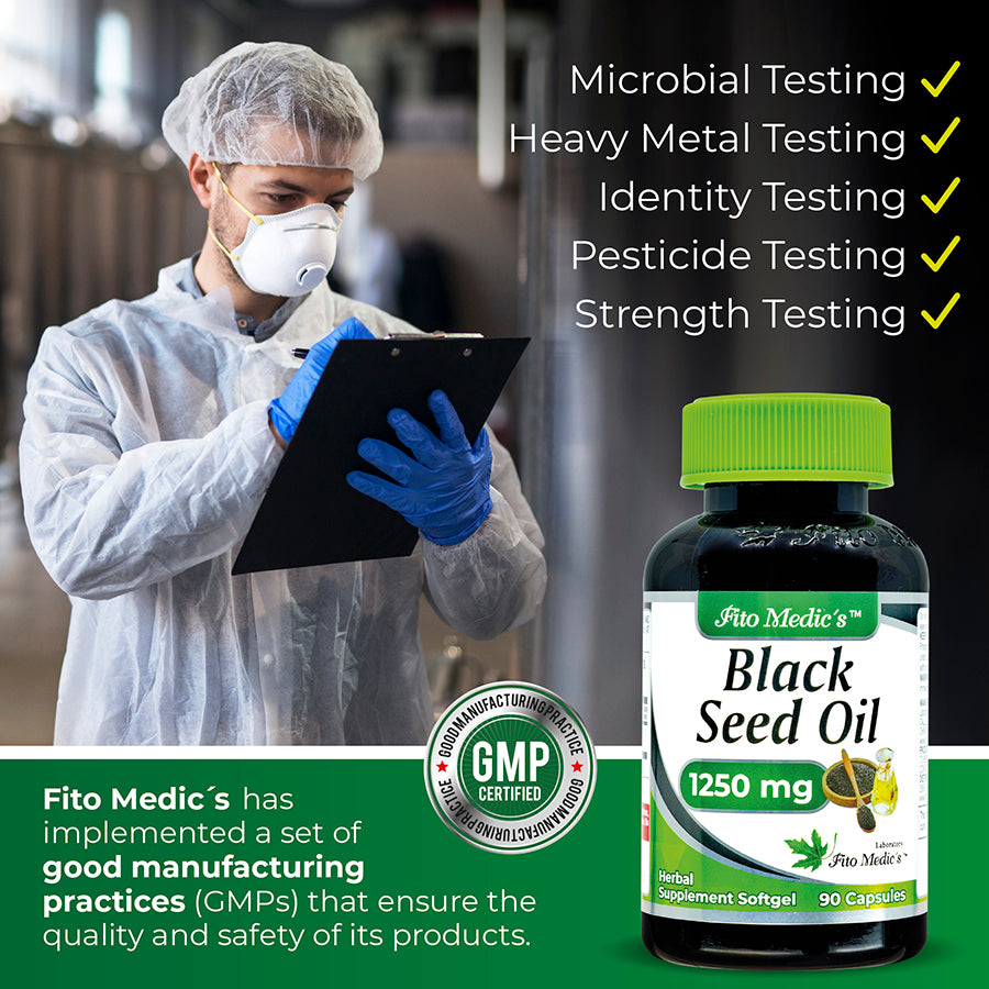 Black Seed Oil 1250 mg Ultra high Absorption 90 softgels