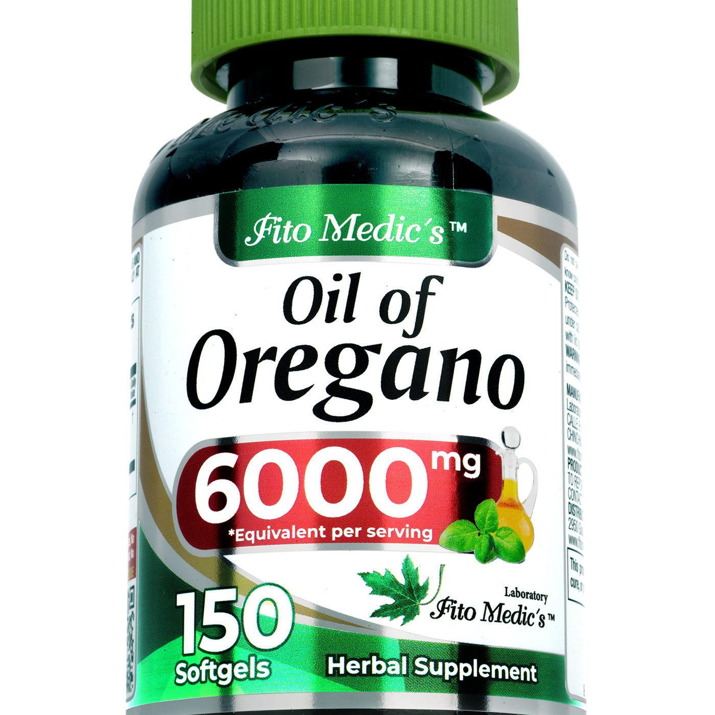 Oil of Oregano Capsules Ultra high Absorption aceite de Oregano 150 softgels