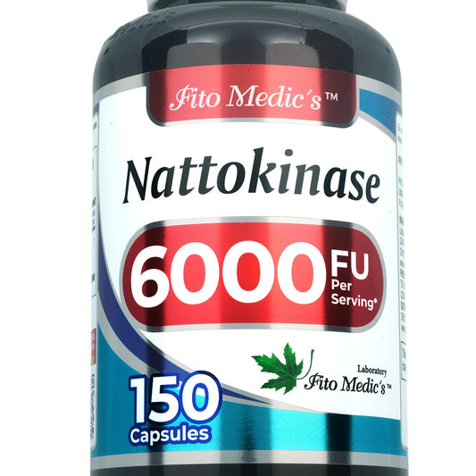 Nattokinase - 6000 FU - 150 Capsules - Ultra High Absorption