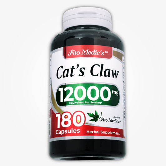 Cats Claw Herbal Supplement |180 capsules | 12000 mg | Ultra High Absorption