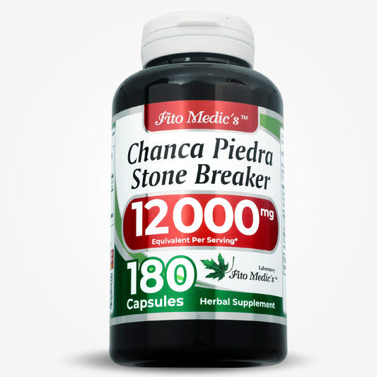 Chanca piedra 12000 mg Ultra high Absorption 180 capsules