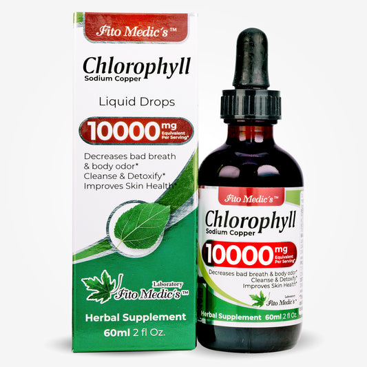 Chlorophyll Liquid Drops 10000 mg Ultra high Absorption