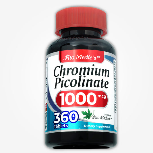 Chromium picolinate | 360 tab | 1000mcg | Ultra high Absorption.