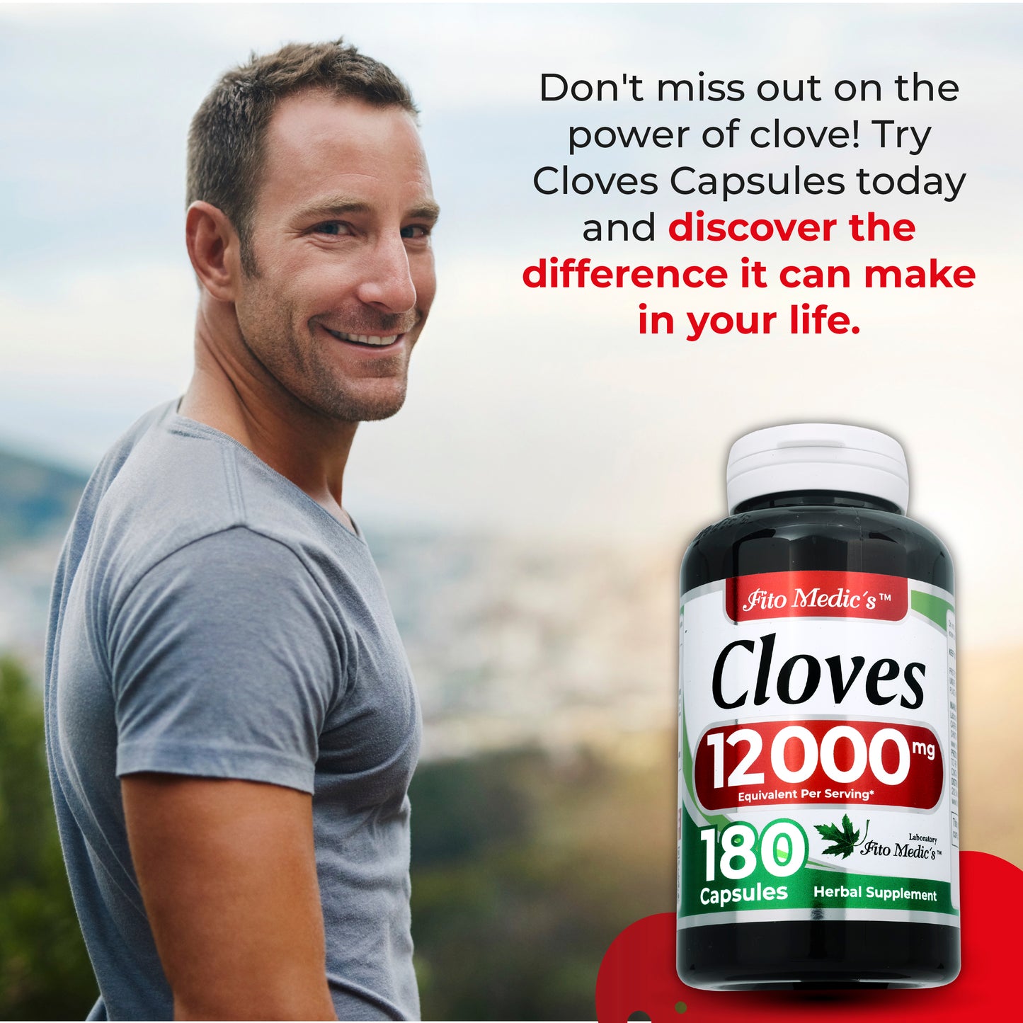 Cloves Extract | 12000 mg | 180 Caps | Ultra high Absorption.