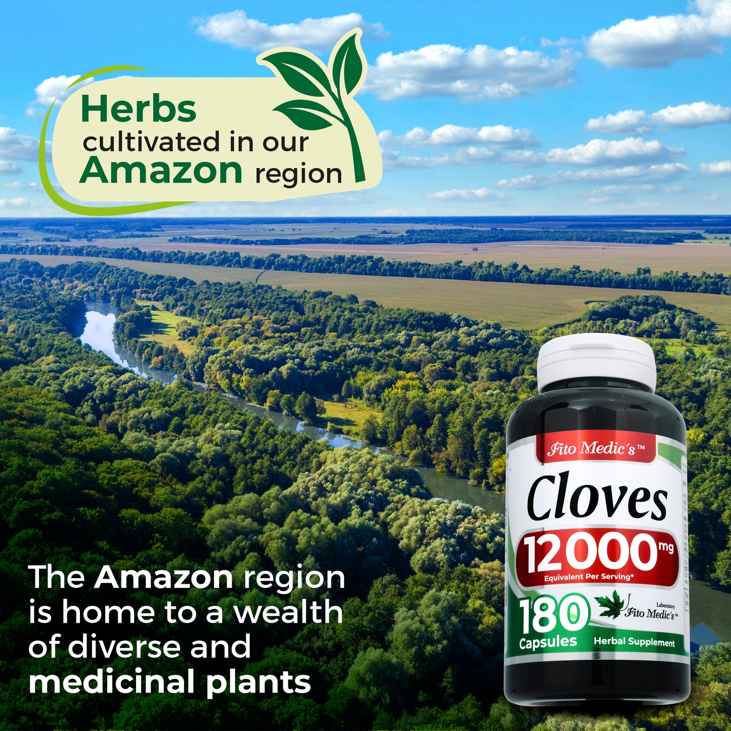 Cloves Extract | 12000 mg | 180 Caps | Ultra high Absorption.