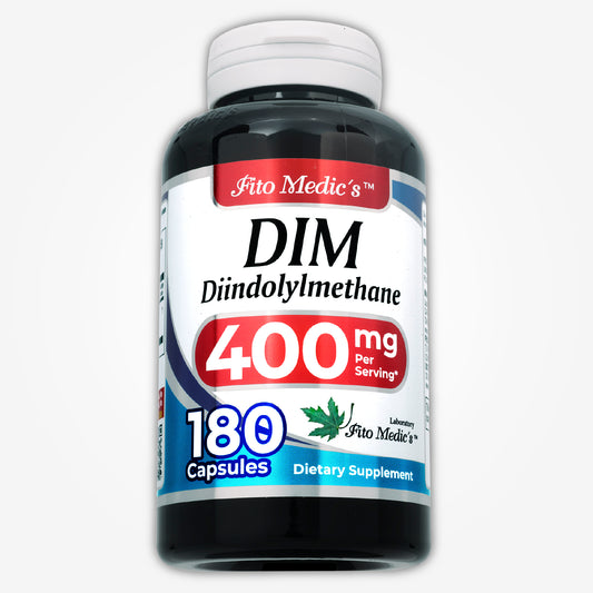 DIM supplement | 180 capsules | 400 mg | Ultra high Absorption.
