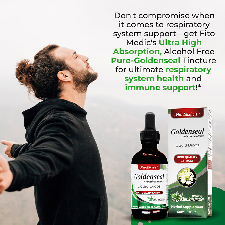 Goldenseal Drops Extract 60ml Ultra high Absorption