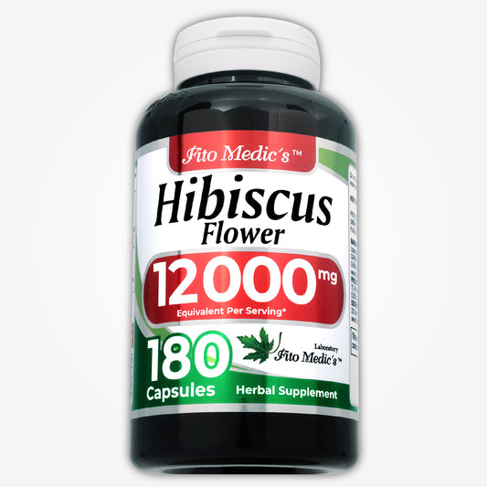 Hibiscus |180 Capsules | 12000 mg | Ultra high Absorption