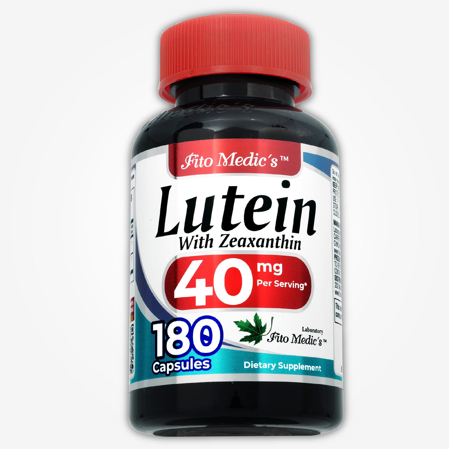 Lutein | 180 Capsules |40 mg| lutein 40mg | lutein and zeaxanthin supplements | Ultra High Absorption
