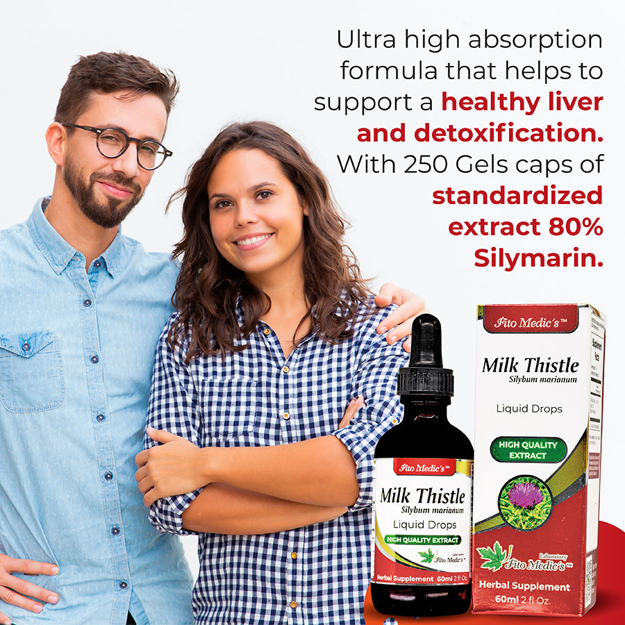 Milk Thistle Drops Extract 60ml Ultra high Absorption