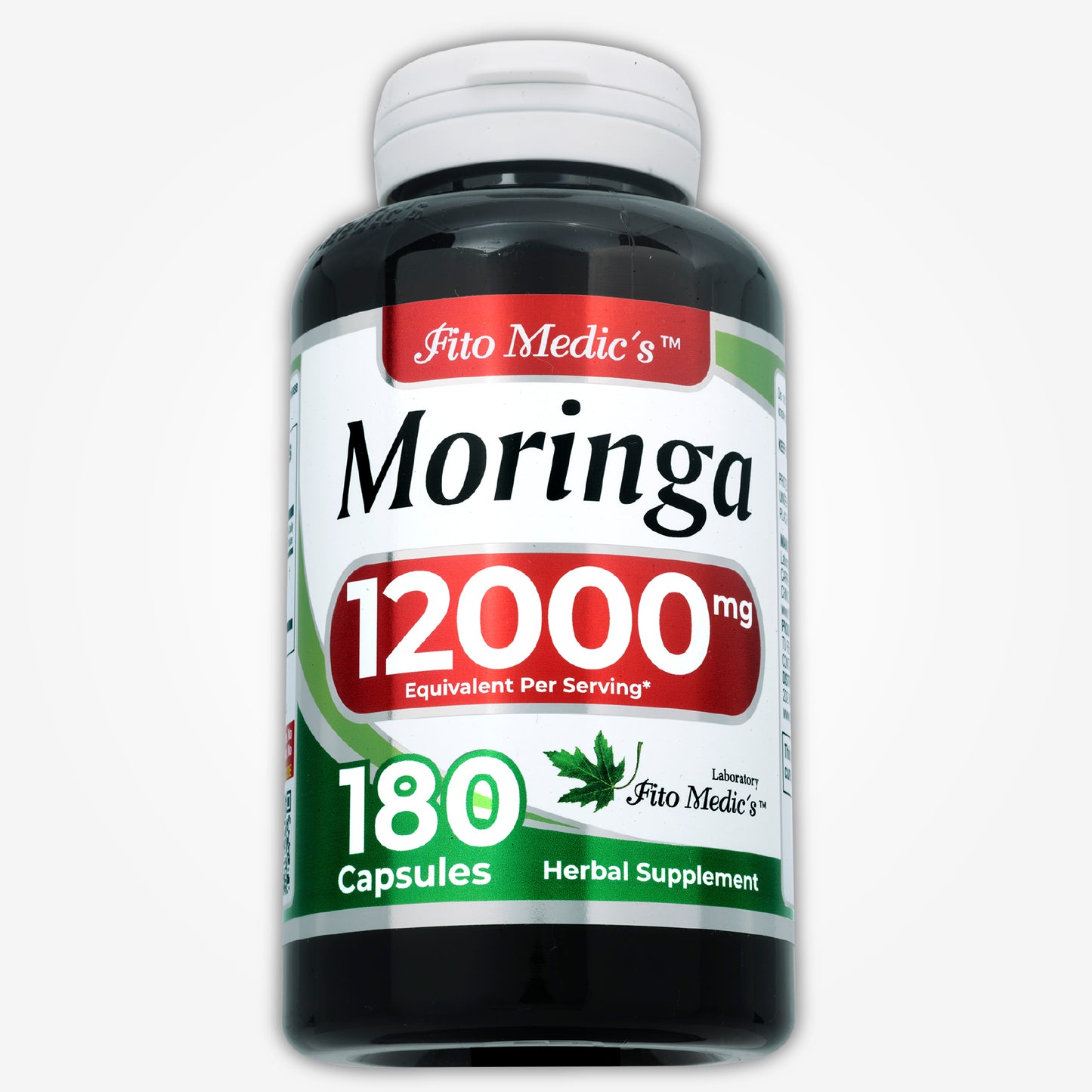 Moringa Oleifera Leaf | 300 Capsules | Concentrated Extract | Highly Absorbable Herbal Supplement