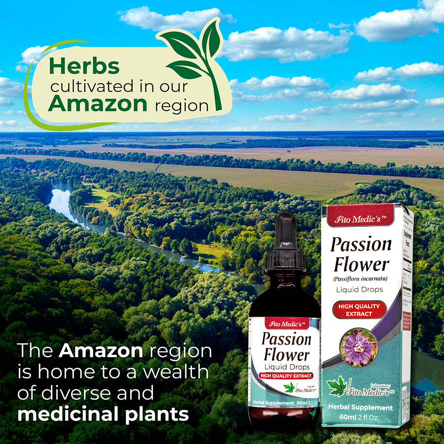 Passion Flower Drops Extract 60ml Ultra high Absorption