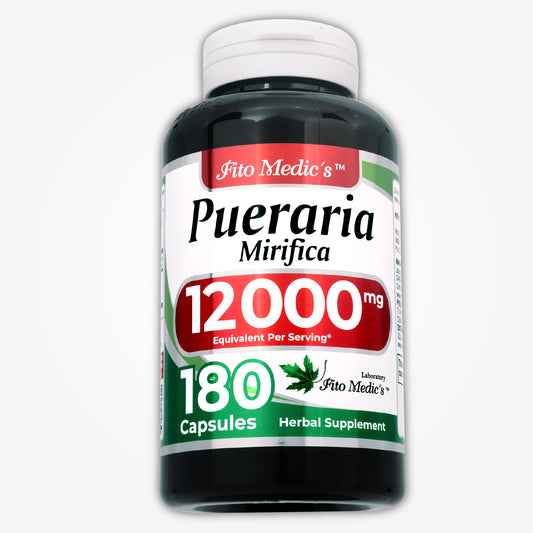 Pueraria mirifica | 180 capsules | 12000 mg | Ultra High Absorption