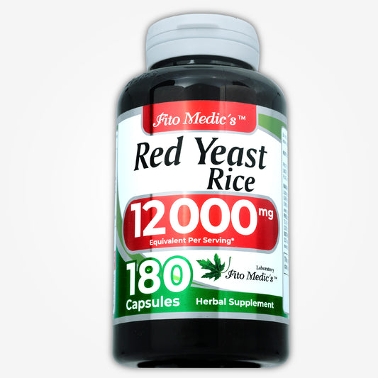 Red yeast rice |180 capsules | 12000 mg | Ultra high Absorption.