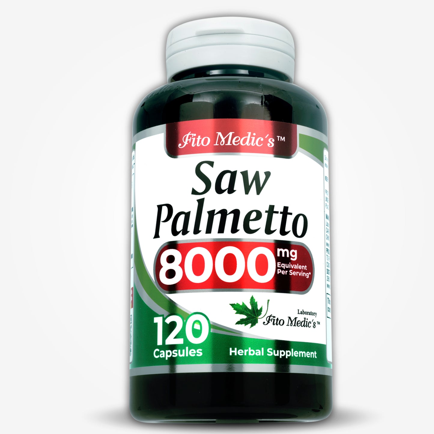 Saw palmetto 8000 mg Ultra High Absorption 120 Caps