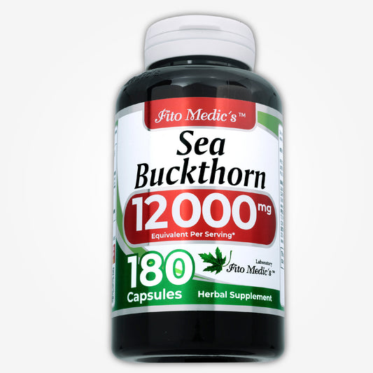Sea Buckthorn |180 capsules | 12000 mg | Ultra High Absorption
