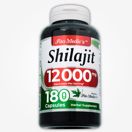 Shilajit | 180 capsules | 12000 mg | Ultra high Absorption.