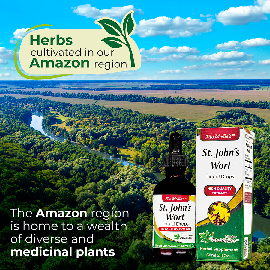 St Johns Wort Drops Extract 60ml Ultra high Absorption