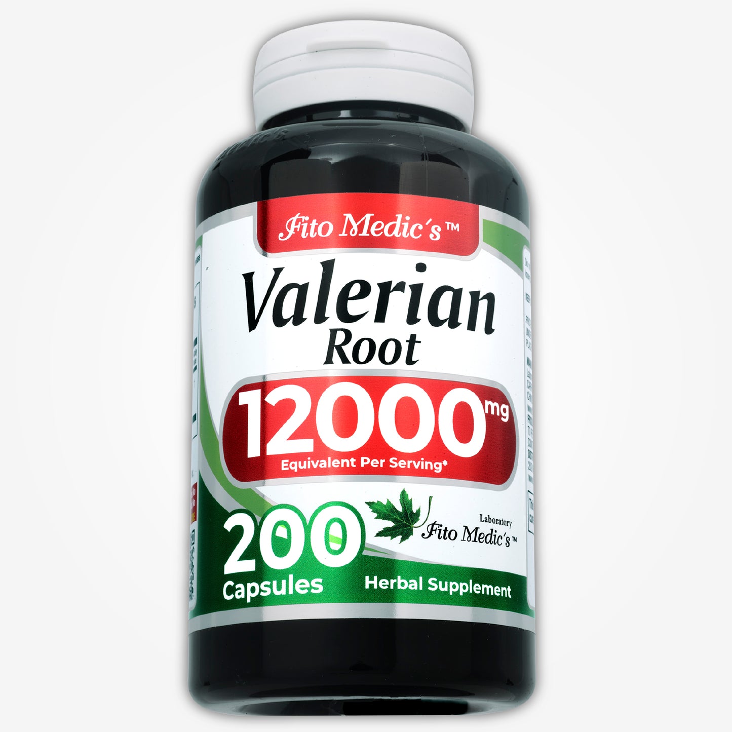 Valerian root | 200 capsules | 12000 mg | Ultra High Absorption.