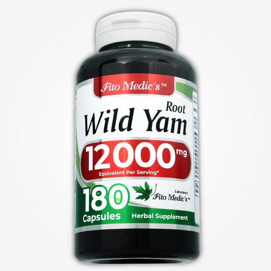 Wild yam root |180 capsules | 12000 mg | Ultra high Absorption