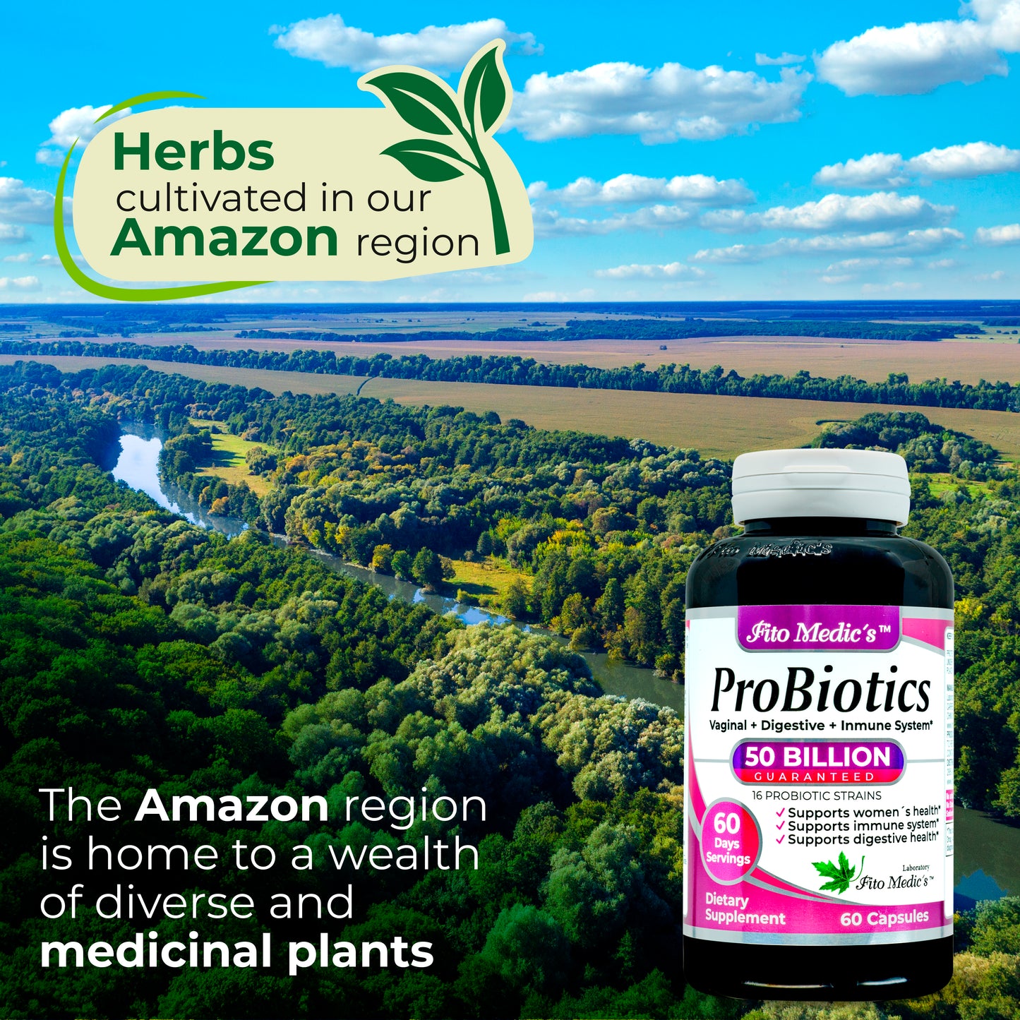 Probiotics for Women - 50 Billion CFU of - 60 Days Servings