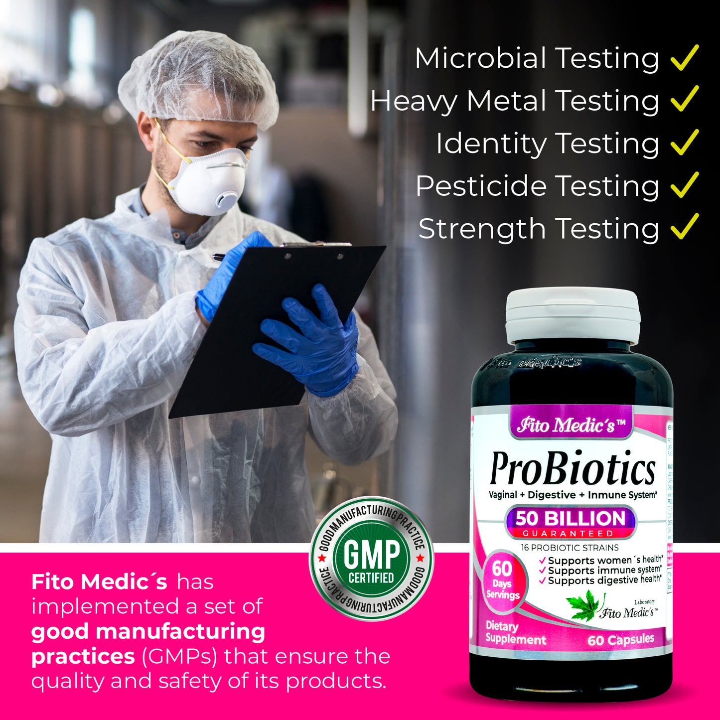 Probiotics for Women - 50 Billion CFU of - 60 Days Servings